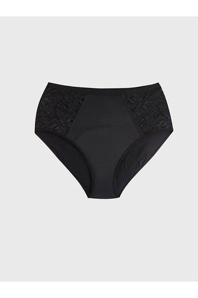 LC Waikiki Classic Menstrual Support Panties with Lace Detail