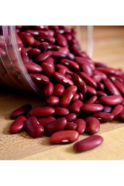 Köy Tohumları 500 Adet Tohum Organik Bahçe Kırmızı Fasulye Fasülye Tohumu Yen...