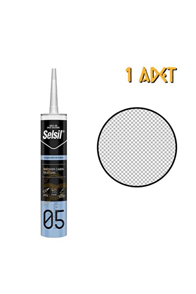 Selsil Mutfak Banyo Duşakabin Silikonu ŞEFFAF 280 ml.