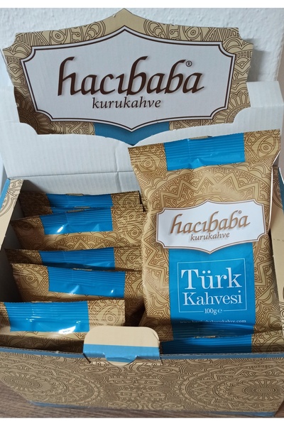 Hacıbaba Türk Kahvesi 100 gram (12 Adet )