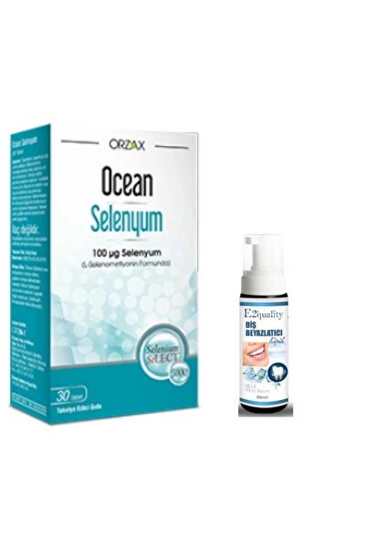 Ocean أورزاكس أوشن سيلينيوم مكمل غذائي 30 كبسولة - رغوة تبييض الأسنان