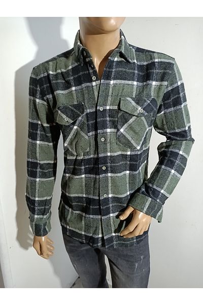 DYNAMO slimfit αθλητικό πουκάμισο ξυλοκόπος