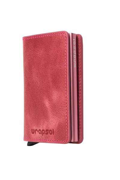 Wrapsol Mechanism Wallet Smart Card Holder Book Leather