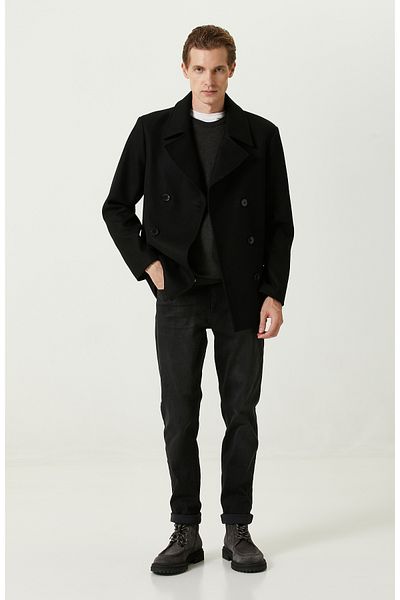 Network Anthracite Crew Neck Sweater