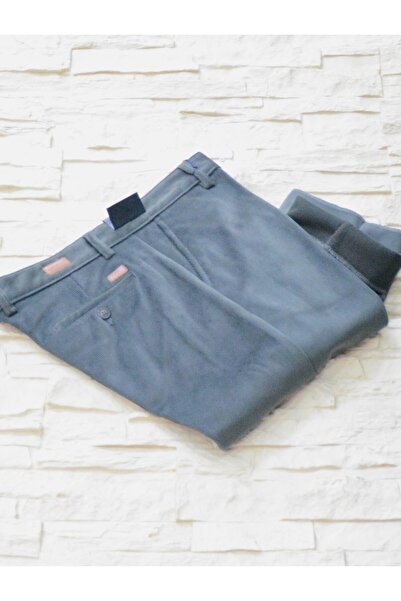 Ege Erkek Giyim KADİFE PANTOLON KLASİK İÇİ POLARLI