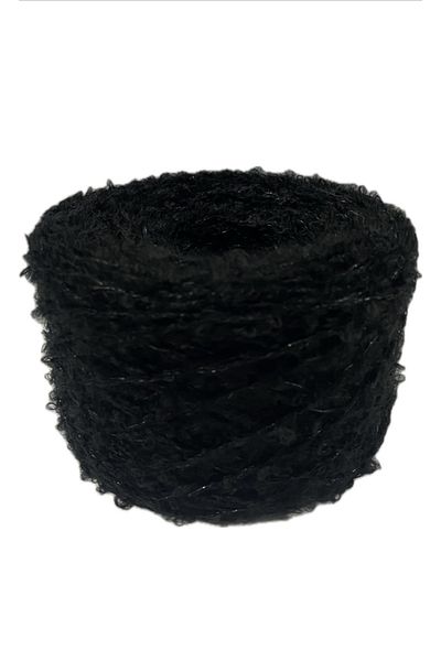 göçer Boucle Moher Acrylic Black Balls 100g