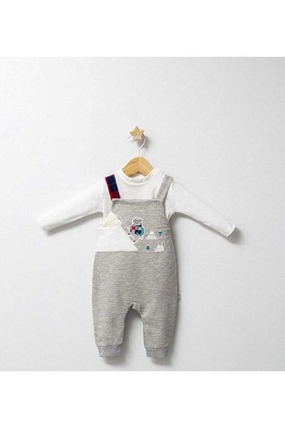 Esterella baby boy overalls/long sleeve 100% cotton baby boy overalls