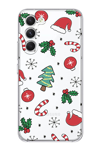 shoptocase Galaxy S23 Uyumlu Yılbaşı Noel Hediyelik Telefon Kılıfı