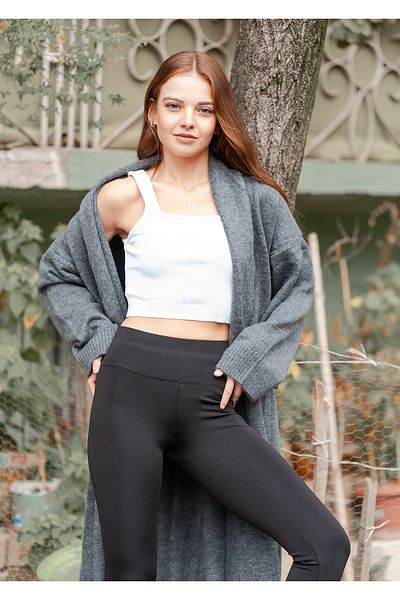 VerdeBlanco Women's Strappy Crop Tank Top