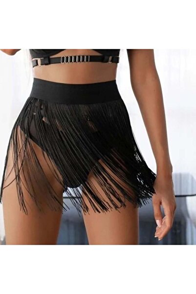 BF Bikini Fashion Φούστα παρεό με φούντες