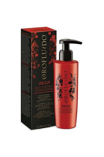 Orofluido Asia Zen Control Conditioner Straightening Cream for Rebel Hair 200ml