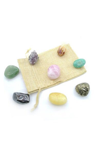 OSMANLI DOĞAL TAŞ Sertifikalı Ametist-sitrin-amazonit-aventurin-pembe Kuvars-...