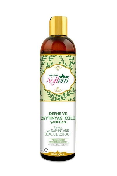 Softem 400 ml Laurel and Olive Oil Extract Shampoo