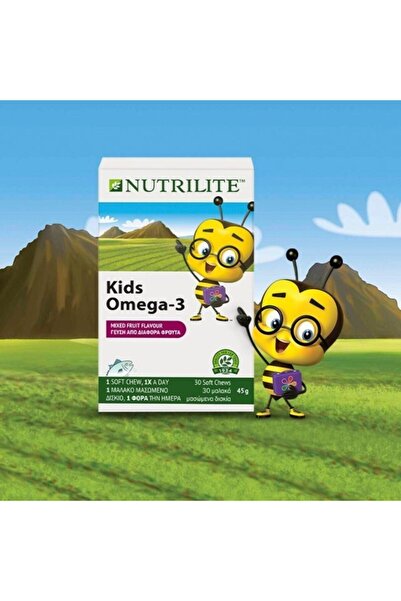Nutriway Nutrıway Kids Omega-3 Çoçuklar Için 30 Çiğneme Tablet