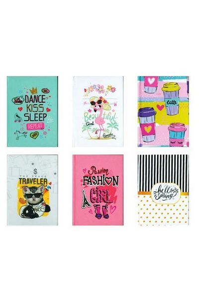 Mikro A7 80 Sheets Notepad with Hard Cover