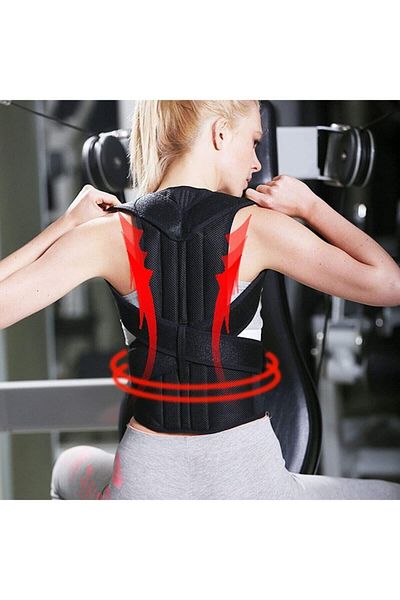 BOYD New Upright Posture Corset with Double Underwire Anti-Hunchback Waist Back Shoulder Corset