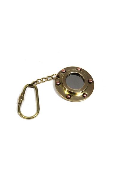 ECOME Brass Marine Keychain