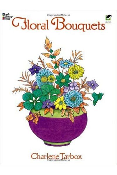 Arkadaş Yayıncılık Floral Bouquets Coloring Book