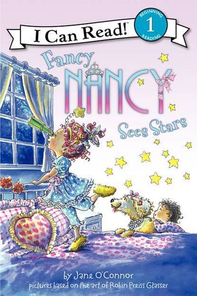 Arkadaş Yayıncılık Fancy Nancy Sees Stars (I Can Read, Level 1)