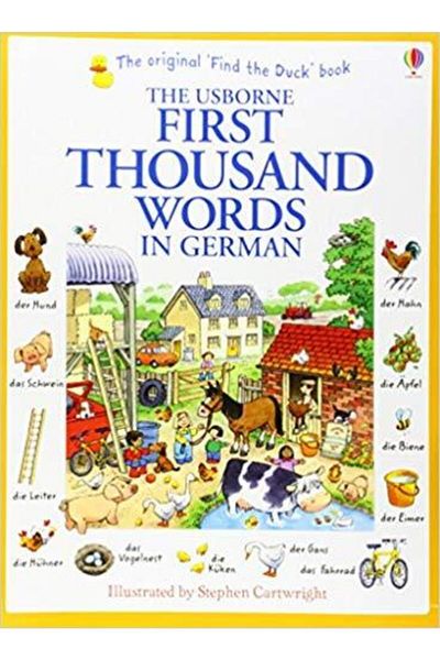 Arkadaş Yayıncılık The Usborne First Thousand Words In German