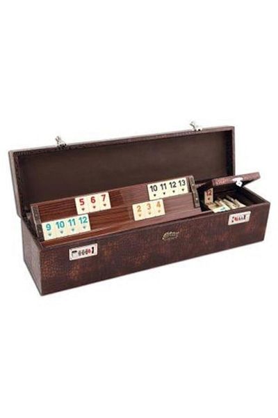 Star Elit Okey Team - Leather Locked Protection Box