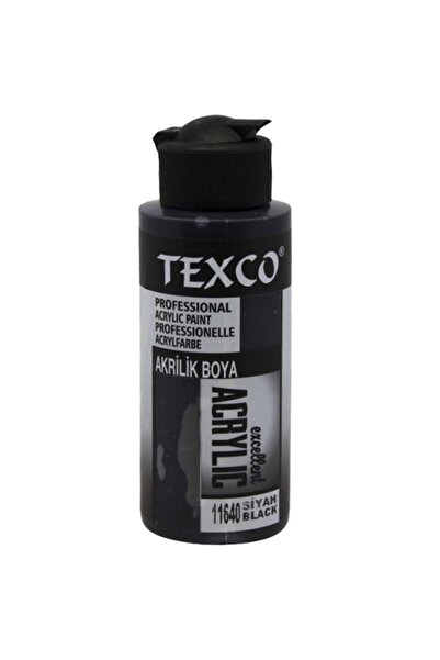 Rich -texco 110 Cc. Su Bazlı Akrilik Boya - Siyah