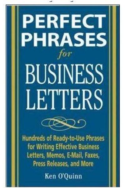 Arkadaş Yayıncılık Perfect Phrases For Business Letters