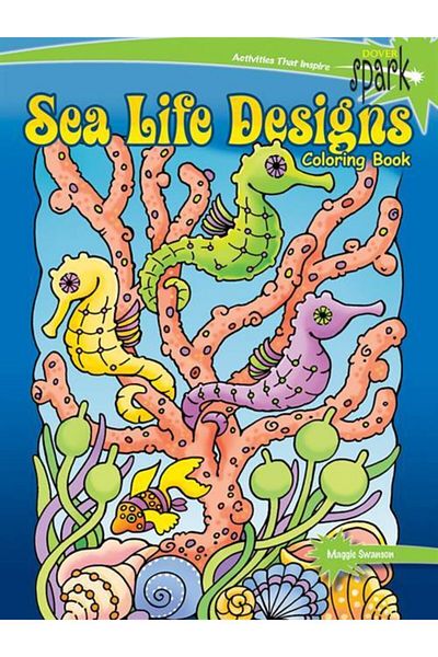 Arkadaş Yayıncılık Spark Sea Life Designs Coloring Book