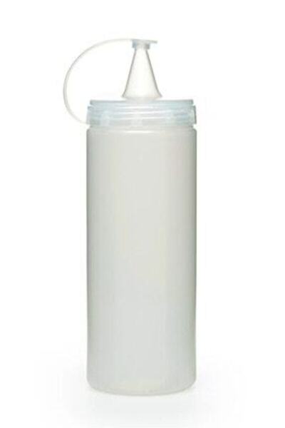 Titiz 2 Li Şeffaf Sos Şişesi Yağlık Sirkelik Sosluk- 400ml