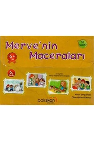 Çalışkan Yayınları Çalışkan Merve'nin Maceraları Hikaye Seti 1. Sınıf