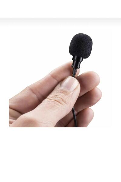 Genel Markalar Kablolu 3.5mm Hd Ses Kaydı Ensiga Youtuber Tiktok Yaka Mikrafonu