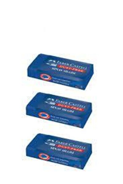 Faber Castell Faber-castell Orta Boy Sınav Silgisi 3 Lü