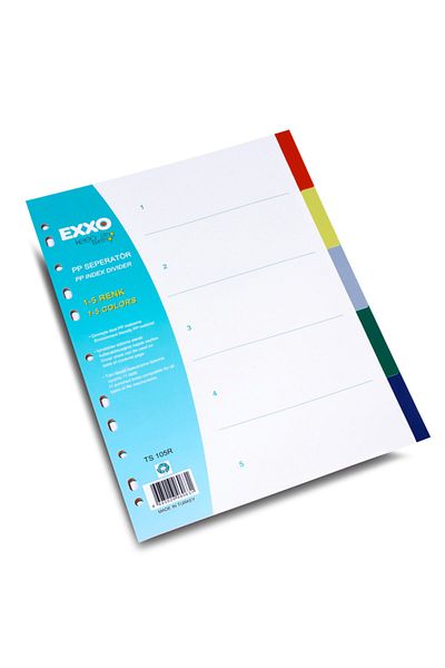 Exxo 1-5 Color File Separator - Ts 105R