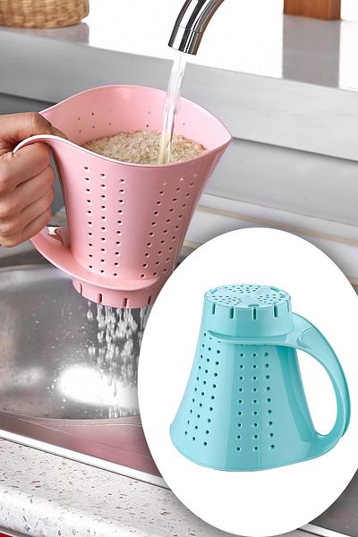 Pazarika Jug Shaped Rice Strainer