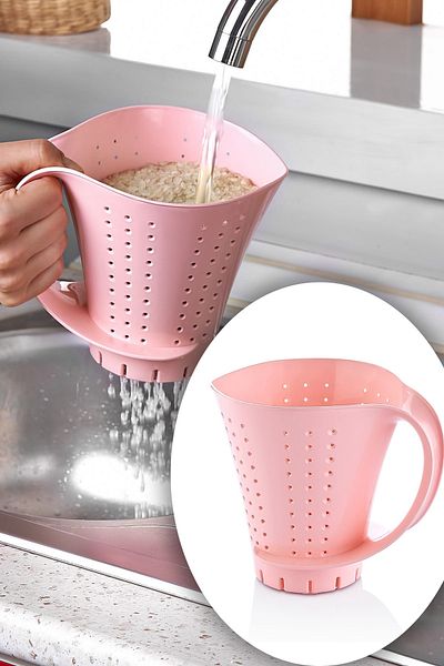 Pazarika Jug Shaped Rice Strainer