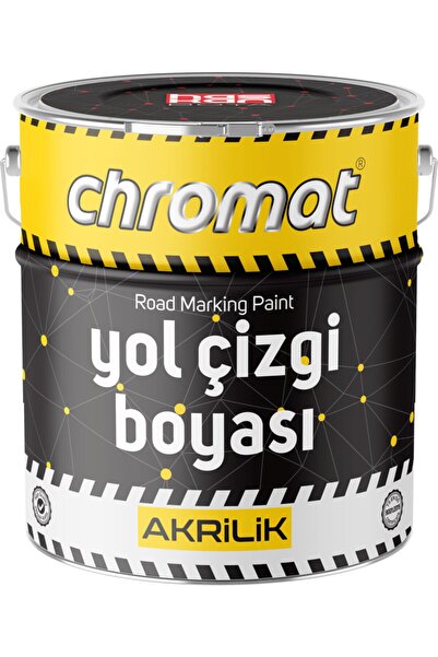 HASKAN BOYA Yol Çizgi Boyası Kırmızı 2lt-3,30kg