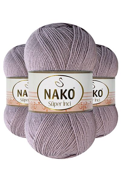 NAKO Super Inci 10155 - 5 Τεμάχια Χειροποίητο Πλεκτό Χυμό Σταφυλιού