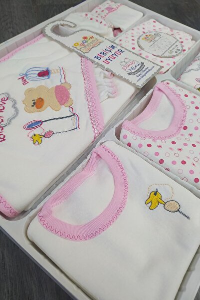 Daisy 11 Piece Baby Bodysuit Set - Hospital Release