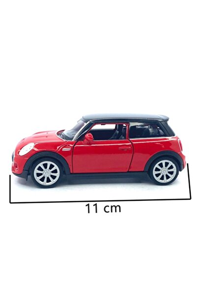 WELLY Mini Cooper New Mini Hatch - Çek Bırak Oyuncak Araba , Lisanslı Model Araba 1:38