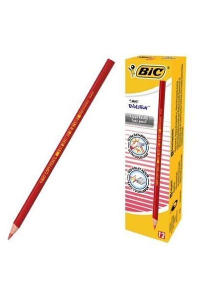Bic قلم نسخ أحمر 1 قطعة 9213691