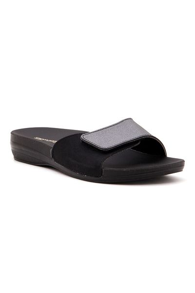 Ceyo Silver Colored Women's Slippers