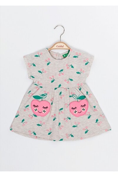 SUMMERBABE Cichlid Baby Girl Printed Embroidered Pocket Dress