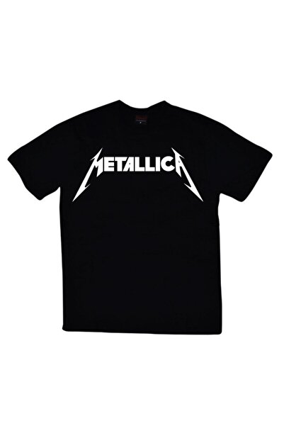 HobyUsa Μπλουζάκι Unisex Μαύρο Metallica με στάμπα