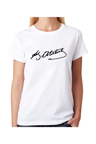 HobyUsa Μπλουζάκι με υπογραφή Miss Kemal Atatürk