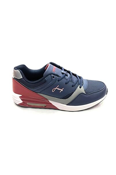 Jump Air Max Navy Burgundy Yürüyüş Koşu Tenis Spor Ayakkabı