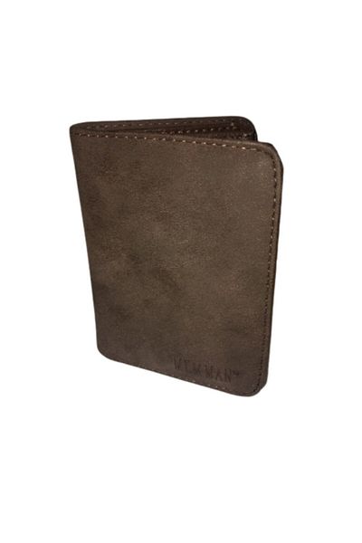 ASLANLAR TİCARET Brown Nubuck Wallet