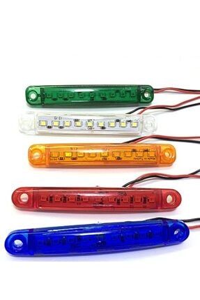 hcd parmak led marker lamba 12v 24v kirmizi kamyon tir otobus minibus fiyati yorumlari trendyol
