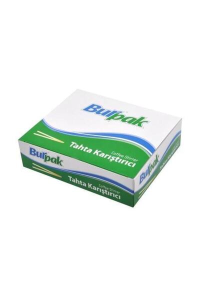 Burpak Çay Kahve Ahşap Karıştırıcı 650'li