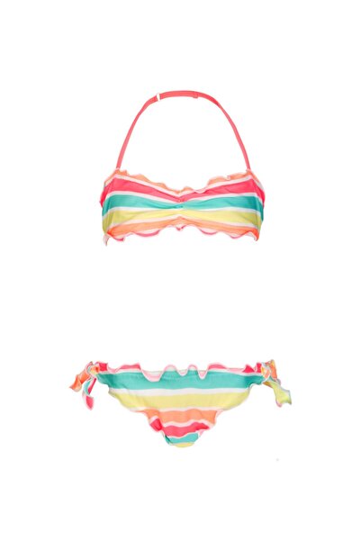 Sunuva Renkli Kız Çocuk Bikini