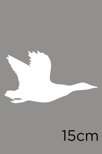 New Jargon Lipire rapidă a autocolantului Stork Autocolant 15cm - Alb